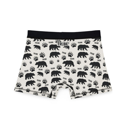 BEAR TRIBE Men's Boxer Briefs - Bone