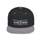 TRIBE Logo Flat Bill Snapback — Leather & Pup Pride Design