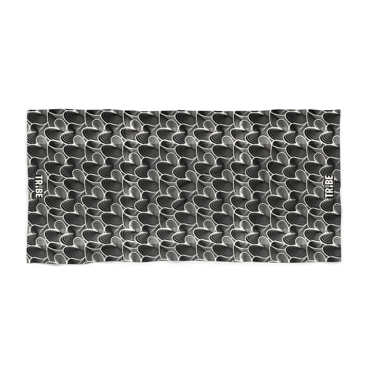 HEART-ON Beach Towel - Onyx