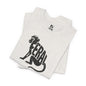 FERAL MONKEY Jersey Tee - Onyx Silhouette Design