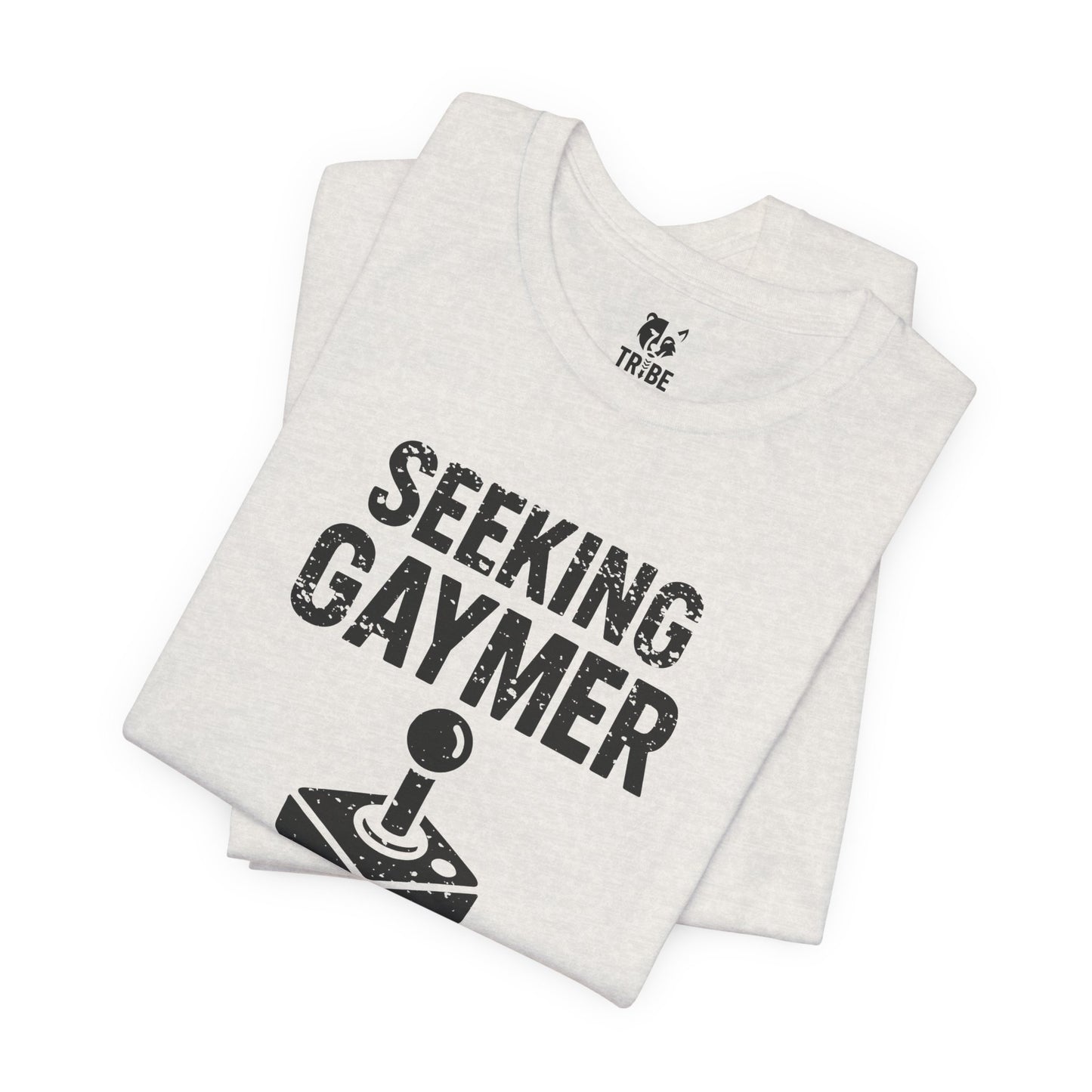 SEEKING GAYMER Jersey Tee - Onyx Design