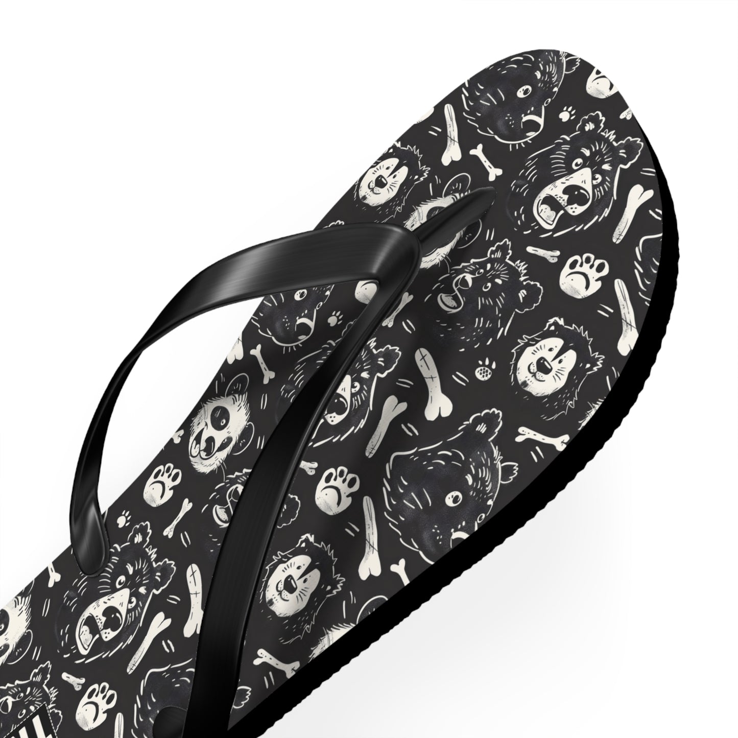 BEAR BONES Flip Flops - Onyx