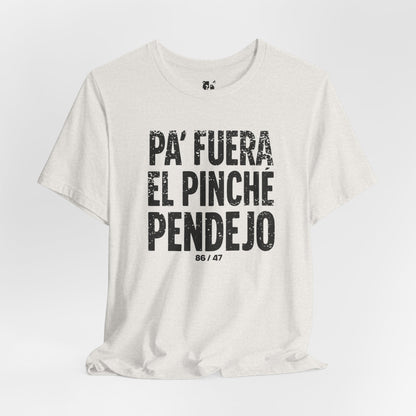 PINCHÉ PENDEJO Jersey Tee - Onyx Design
