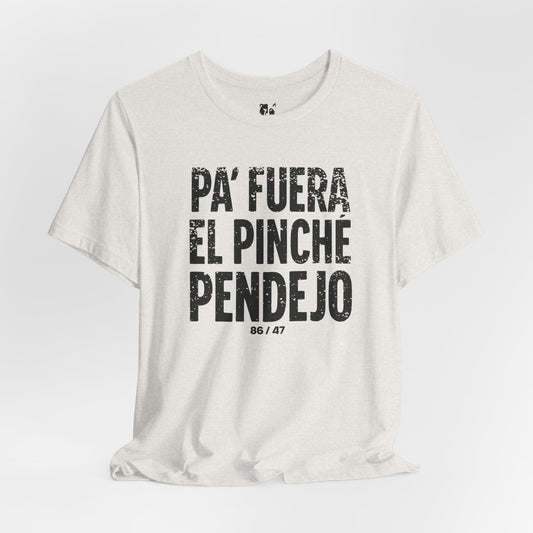 PINCHÉ PENDEJO Jersey Tee - Onyx Design