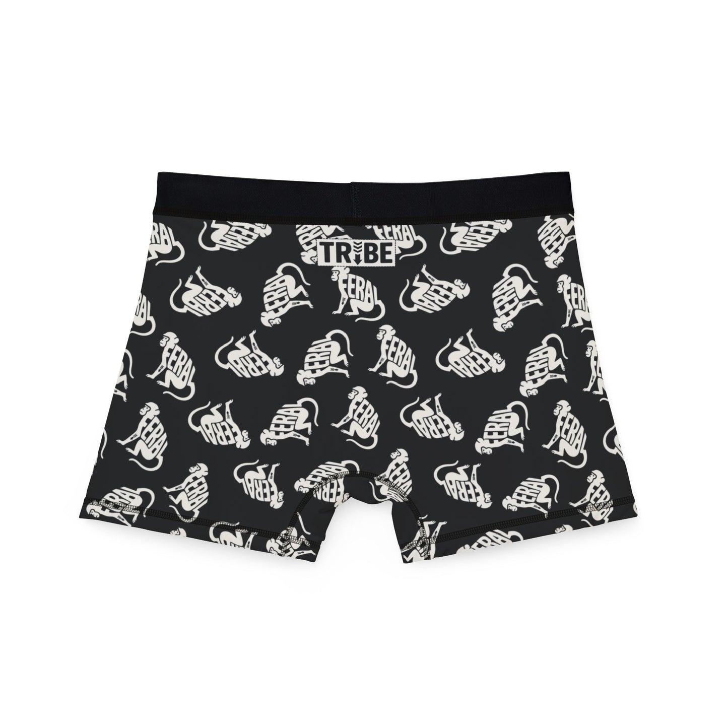 FERAL MONKEY Men's Boxer Briefs - Onyx