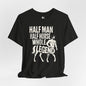 LEGEND CENTAUR Jersey Tee - Bone Silhouette Design