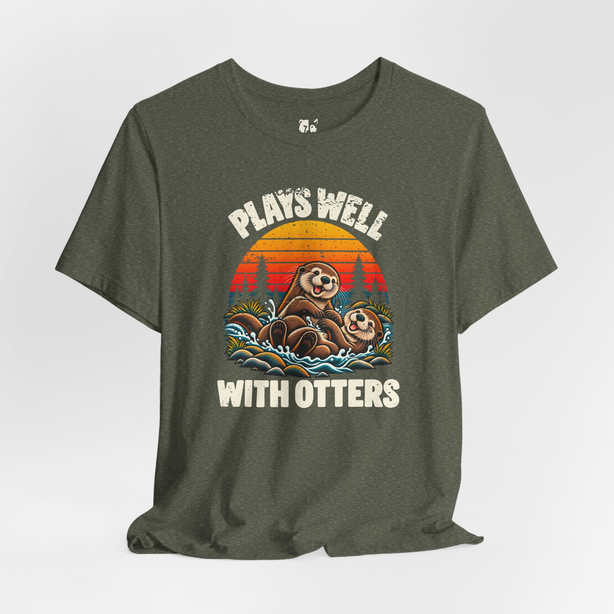 Plays Well with Otters Jersey Tee