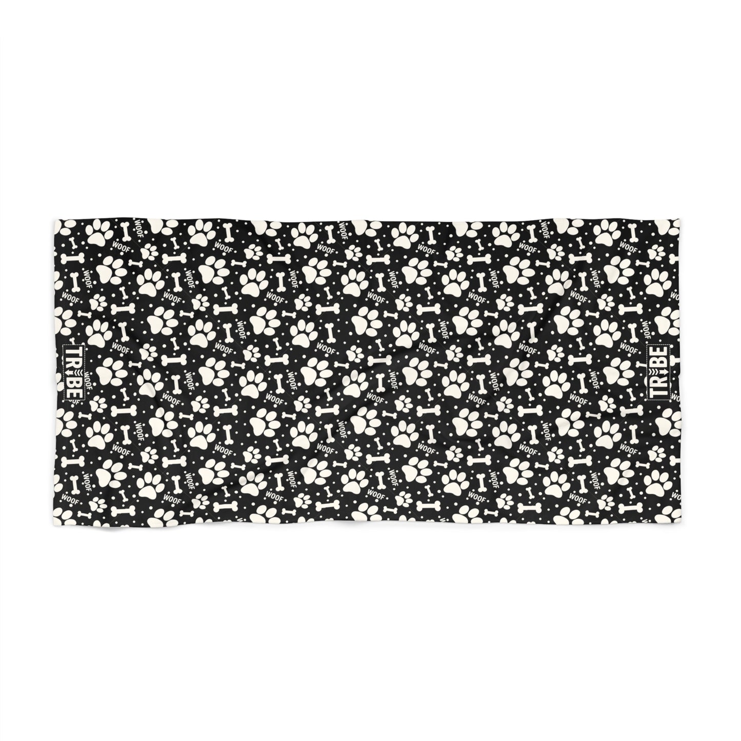 PAWFECT PUP Beach Towel - Onyx