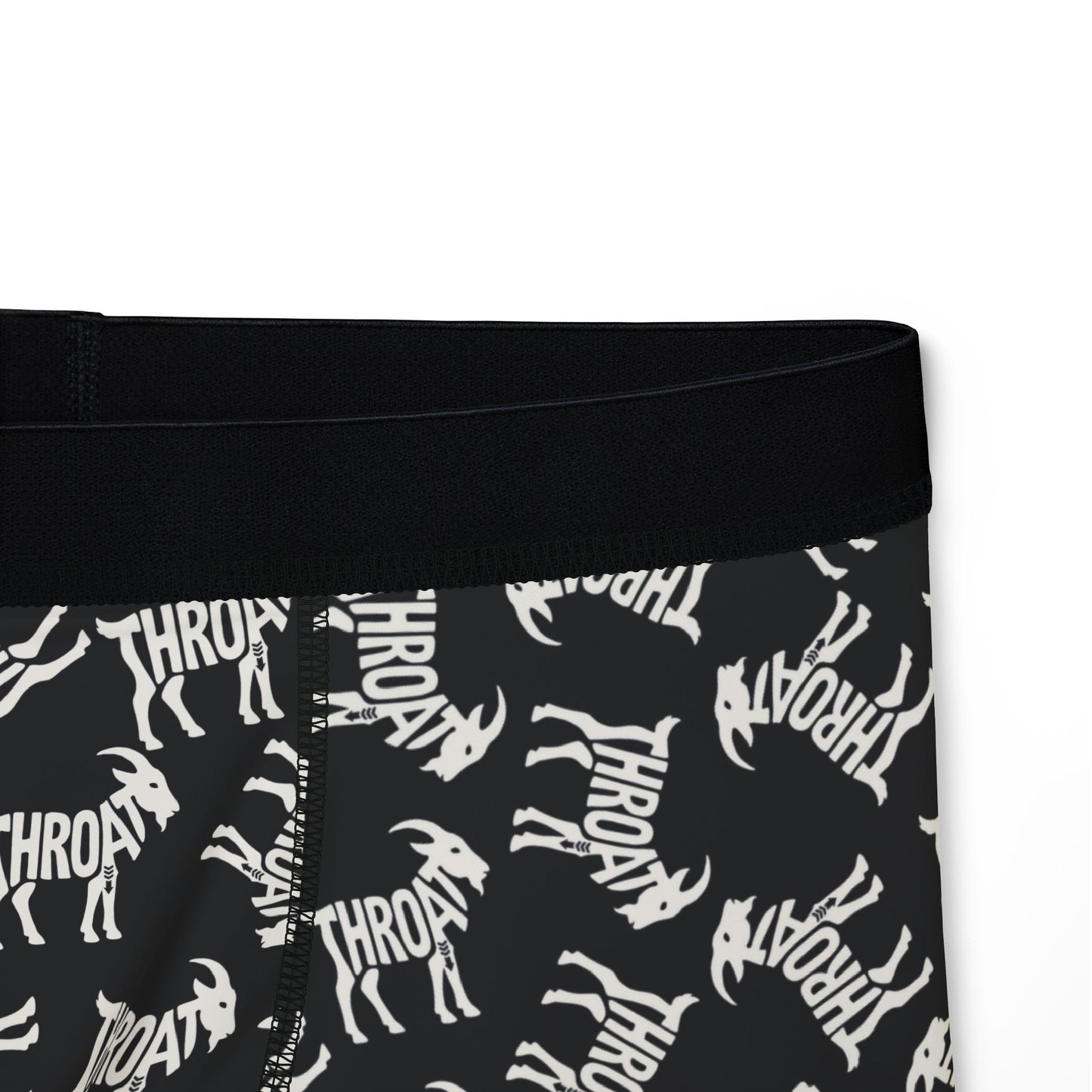 THROAT GOAT Men's Boxer Briefs - Onyx