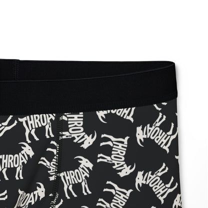 THROAT GOAT Men's Boxer Briefs - Onyx