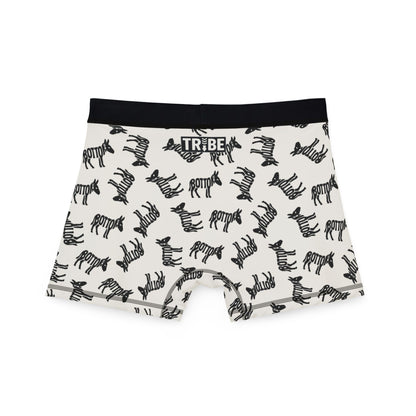 BOTTOM ASS Men's Boxer Briefs - Bone