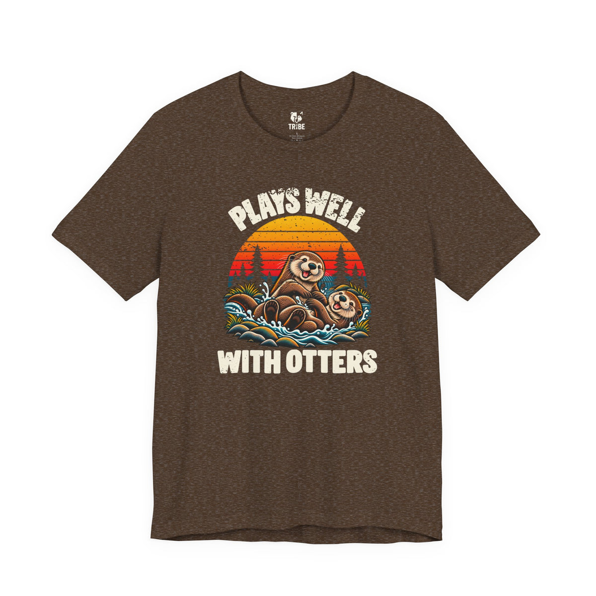 Plays Well with Otters Jersey Tee