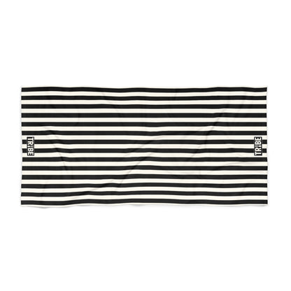 STRIPED Beach Towel - Onyx & Bone