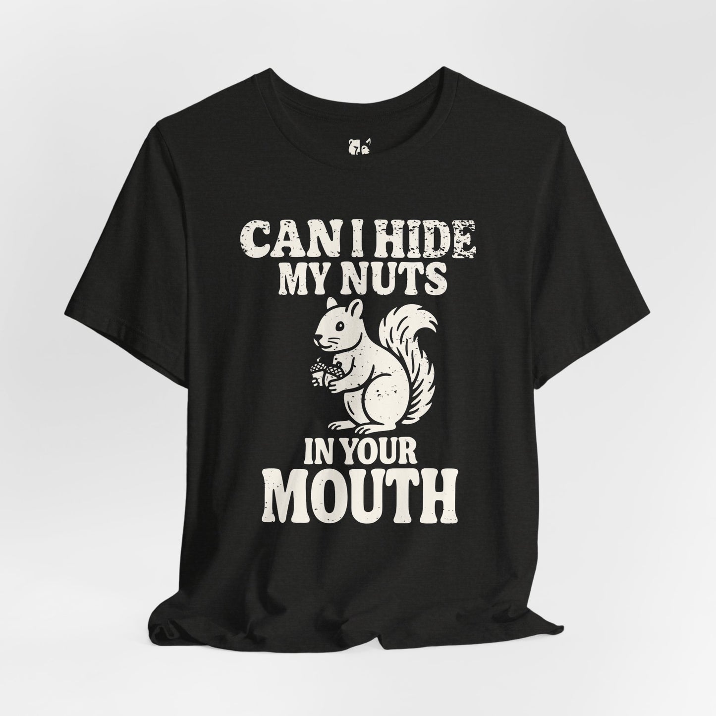 HIDE MY NUTS Jersey Tee - Bone Design