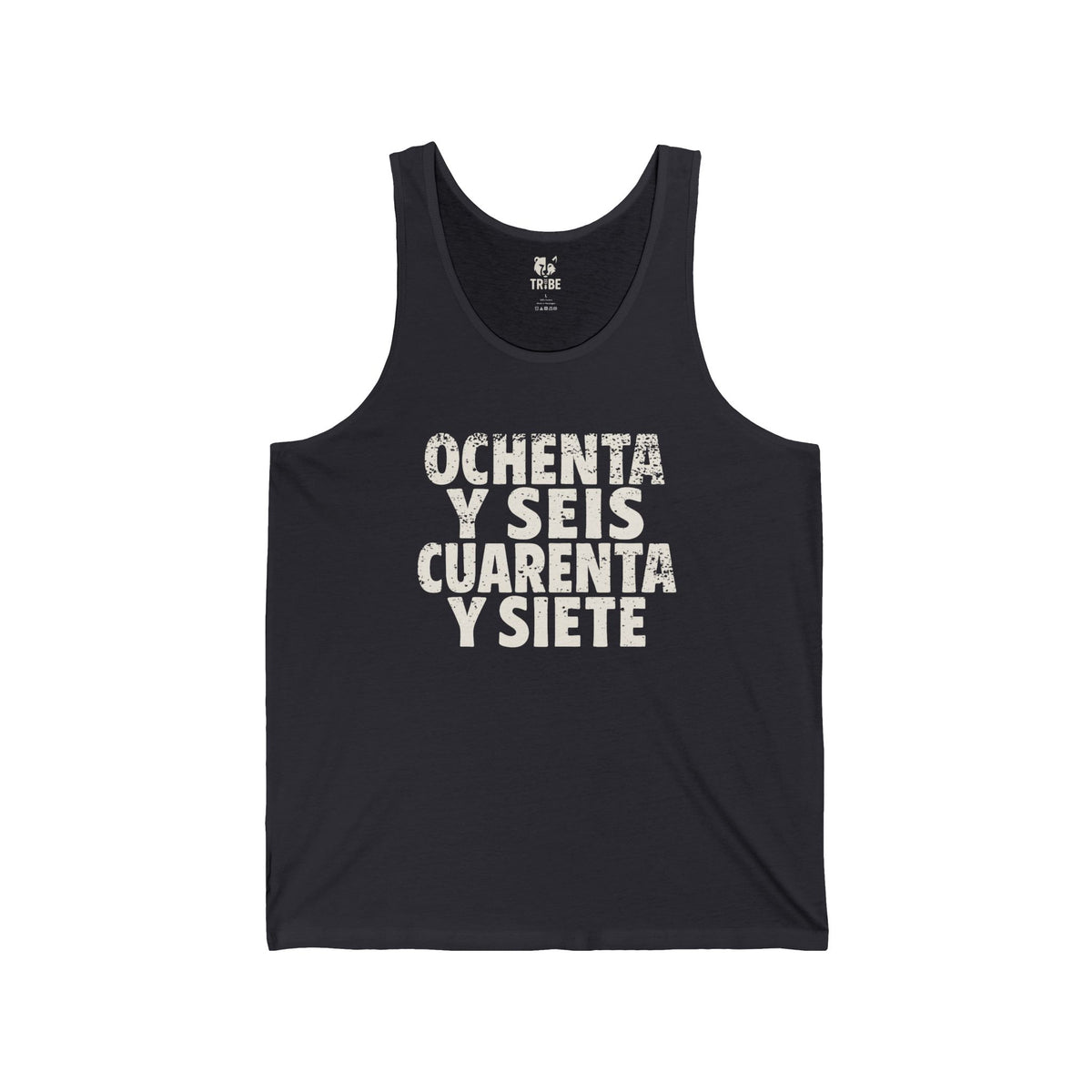 8647 (Español) Jersey Tank - Bone Design