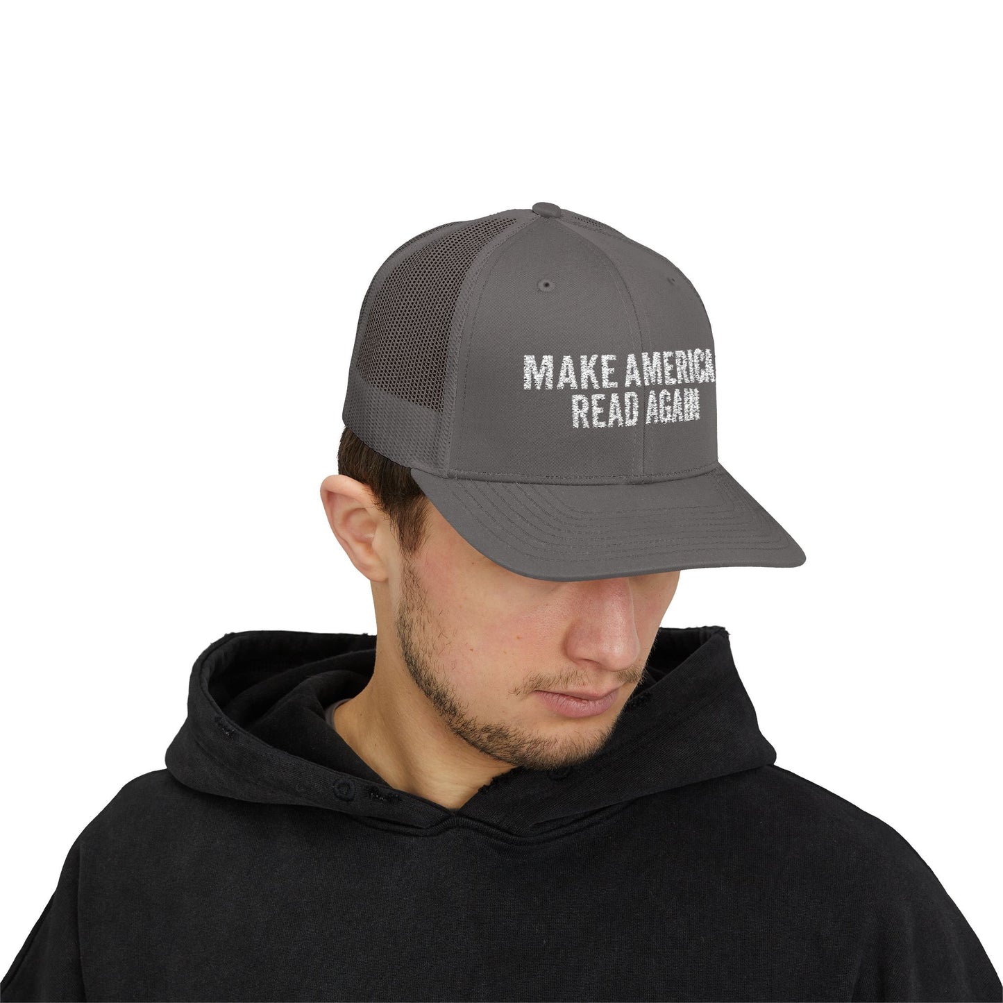 MARA Snapback Trucker Cap - Bone Design
