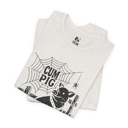 CUM PIG Jersey Tee - Onyx Design