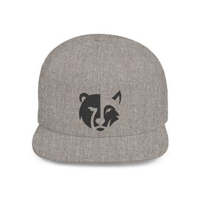 TRIBE Icon Flat Bill Snapback — Onyx Design