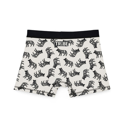 WOLF Men's Boxer Briefs - Bone