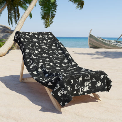 MERMEN Beach Towel - Onyx