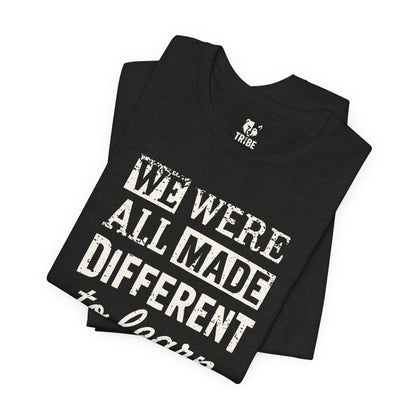 ALL DIFFERENT Jersey Tee - Bone Design