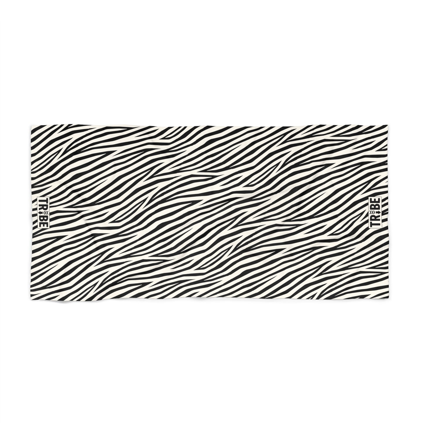 ZEBRA Beach Towel - Bone