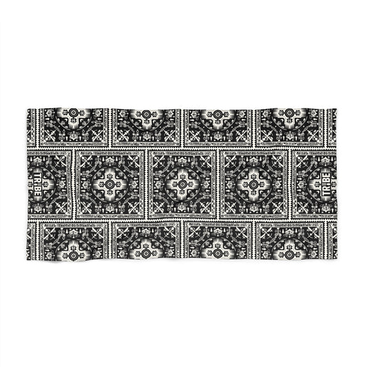 FOUR CORNERS Beach Towel - Onyx