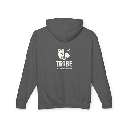 OTTER Lightweight Hoodie - Bone Silhouette Design