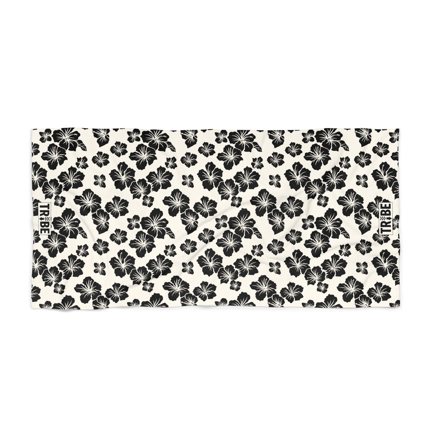 HIBISCUS Beach Towel - Bone