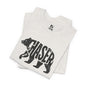 BEAR CHASER Jersey Tee - Onyx Silhouette Design