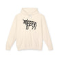 BEEFY BULL Lightweight Hoodie - Onyx Silhouette Design
