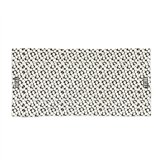 SPOT ME BRO Beach Towel - Bone