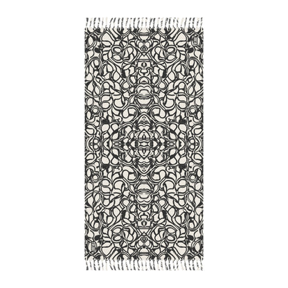 SCRIBBLES Sarong - Bone