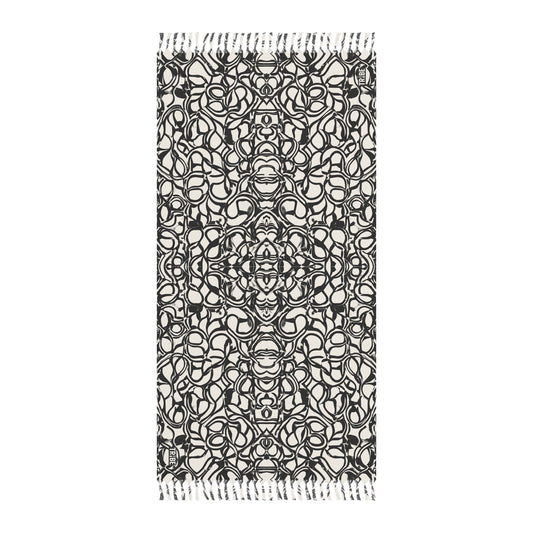 SCRIBBLES Sarong - Bone