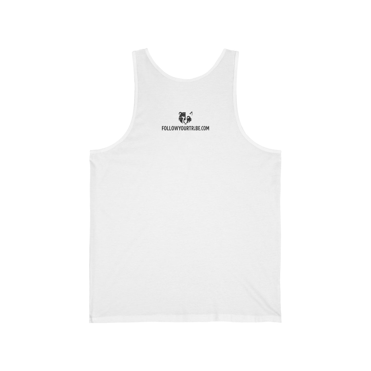 BOTTOM ASS Jersey Tank - Onyx Silhouette Design