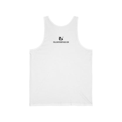 BOTTOM ASS Jersey Tank - Onyx Silhouette Design