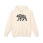 FERAL BEAR Lightweight Hoodie - Onyx Silhouette Design