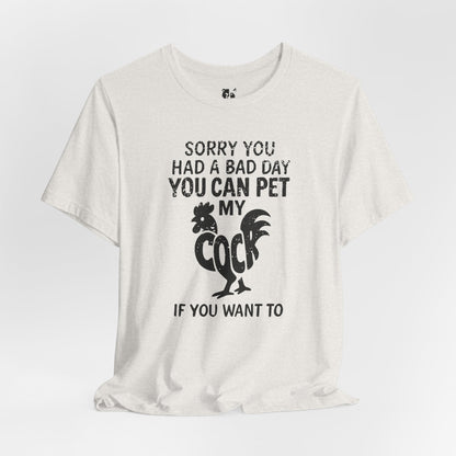 PET MY COCK Jersey Tee - Onyx Design