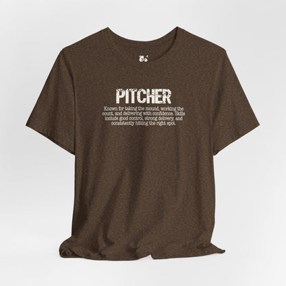 Pitcher Stereotype Jersey Tee
