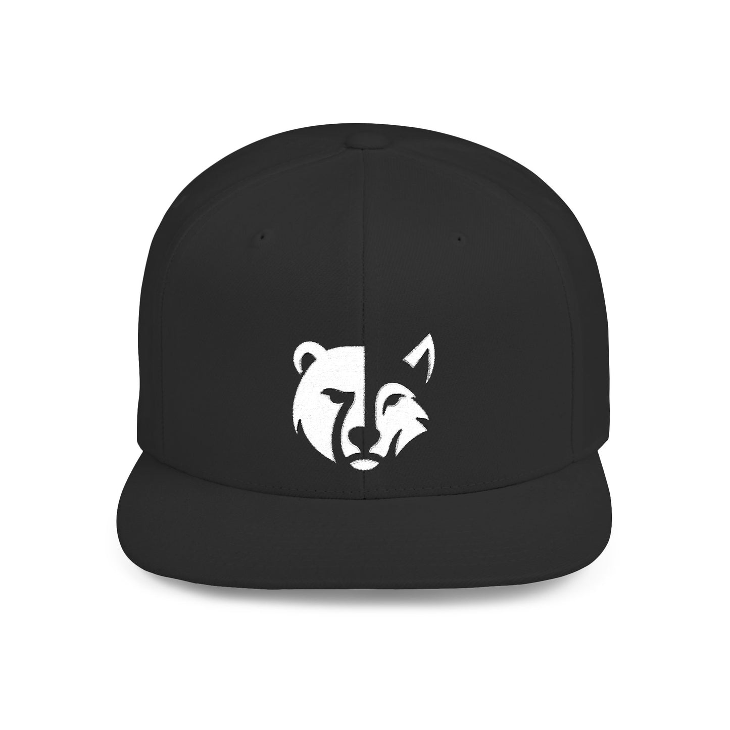 TRIBE Icon Flat Bill Snapback — Bone Design