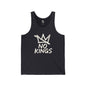 NO KINGS Jersey Tank - Bone Silhouette Design