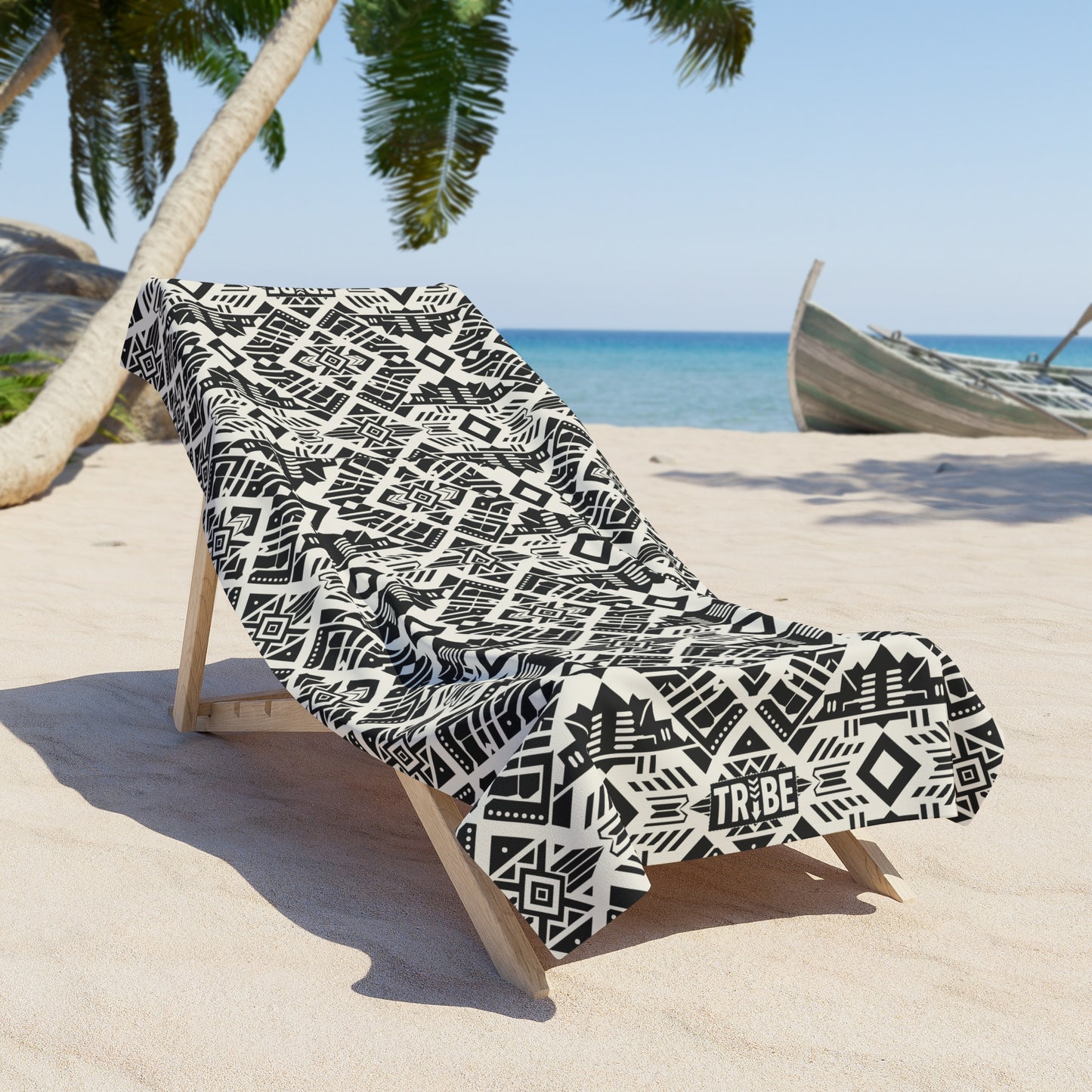 TUHÁLEN Beach Towel - Bone