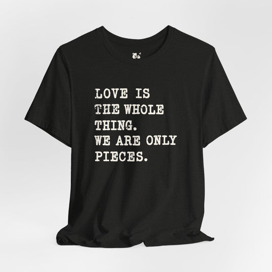 PIECES OF THE WHOLE Jersey Tee - Bone Design