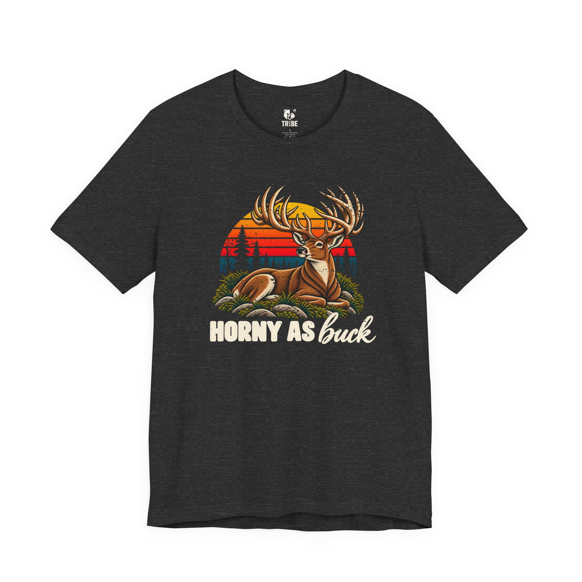 Horny As Buck Jersey Tee
