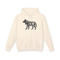 WOLF Lightweight Hoodie - Onyx Silhouette Design