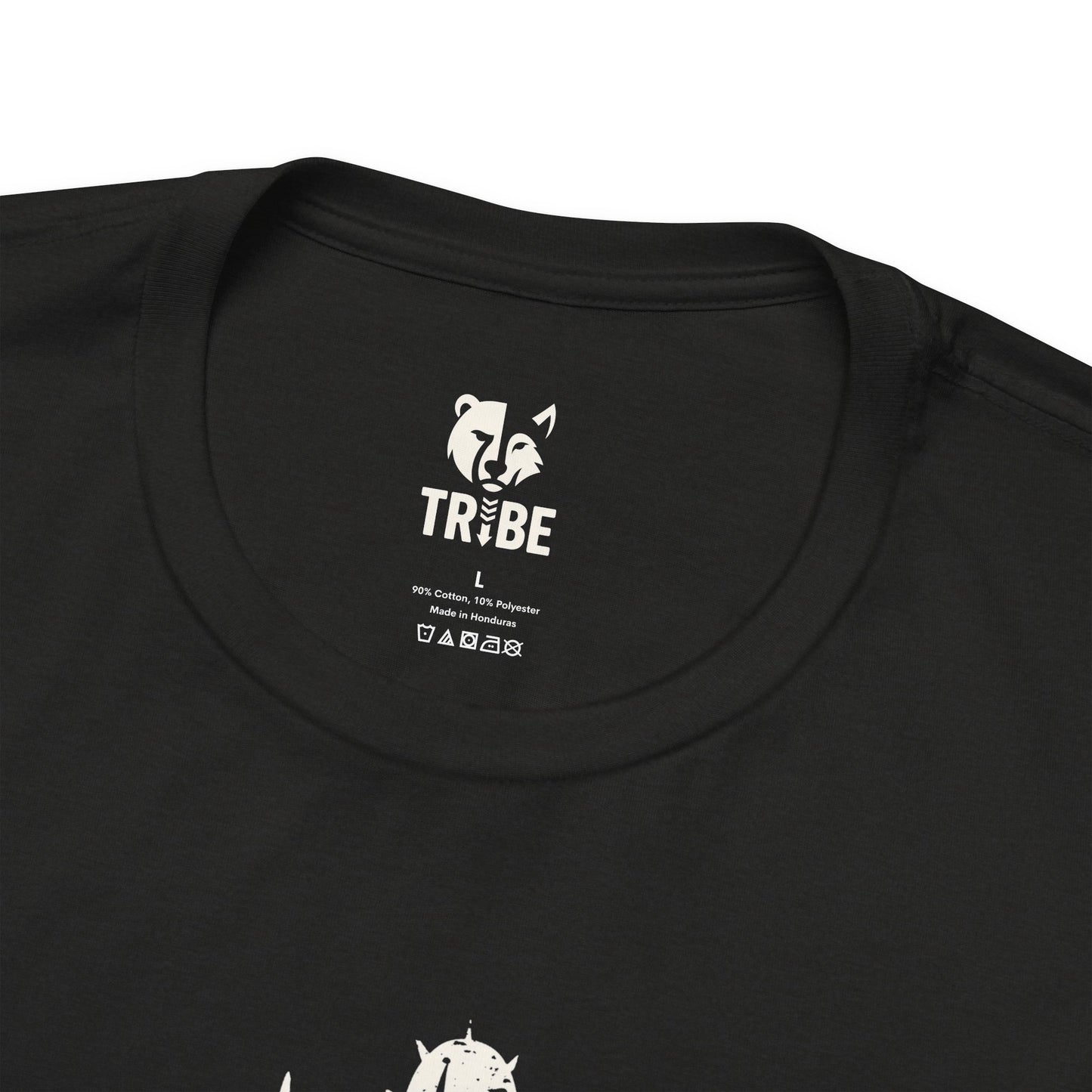 THIRSTY Jersey Tee - Bone Silhouette Design