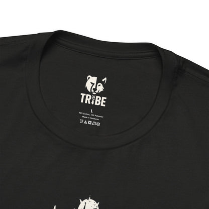 THIRSTY Jersey Tee - Bone Silhouette Design