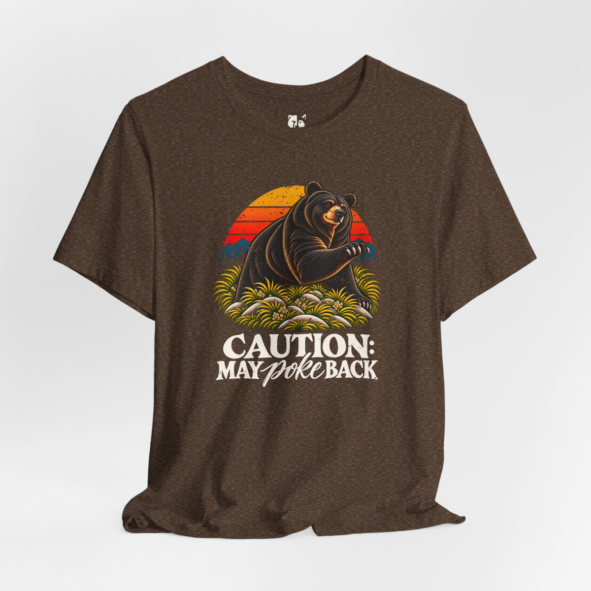 Caution: May Poke Back Jersey Tee
