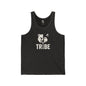 TRIBE Jersey Tank - Bone Silhouette Design