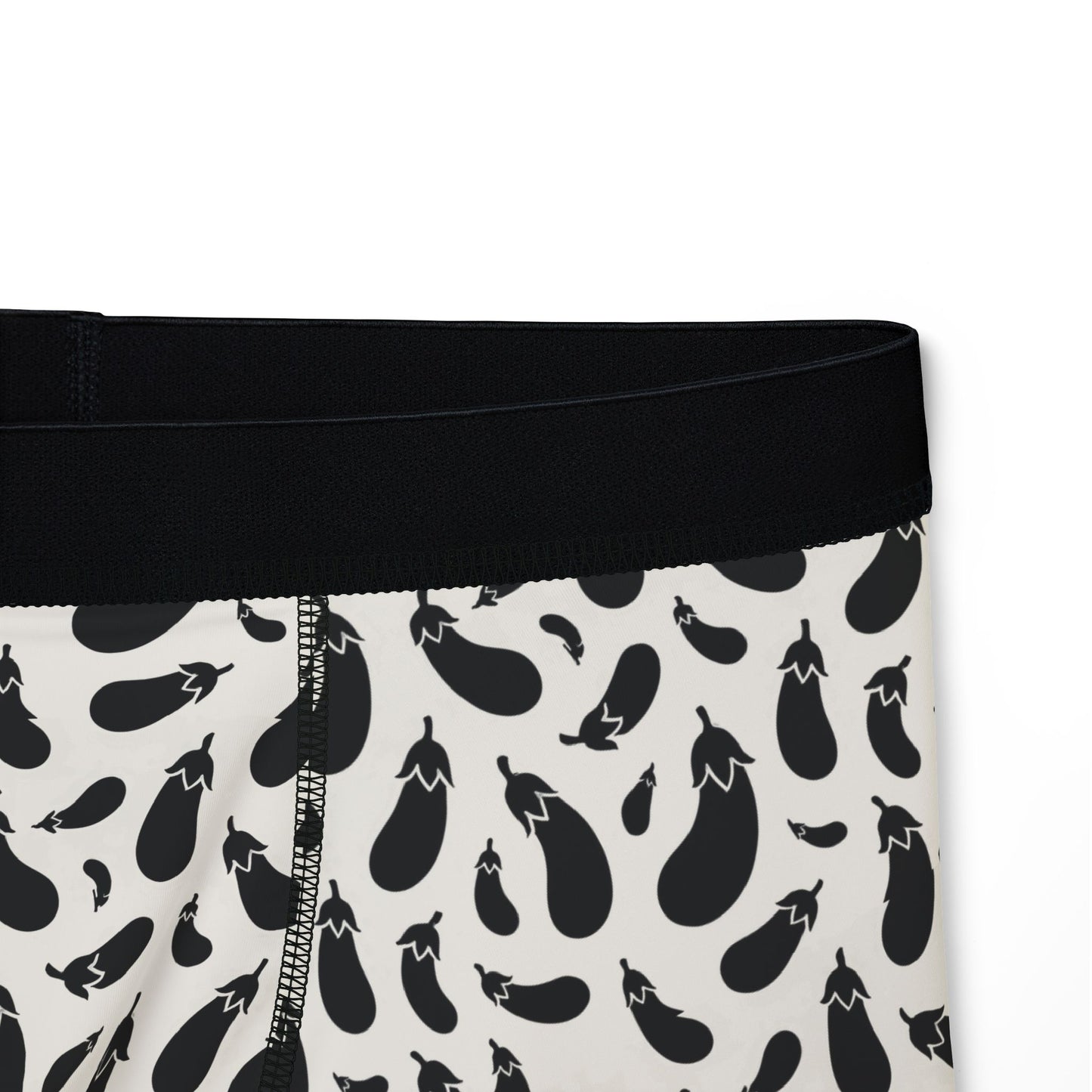 AUBERGINE Men's Boxer Briefs - Bone